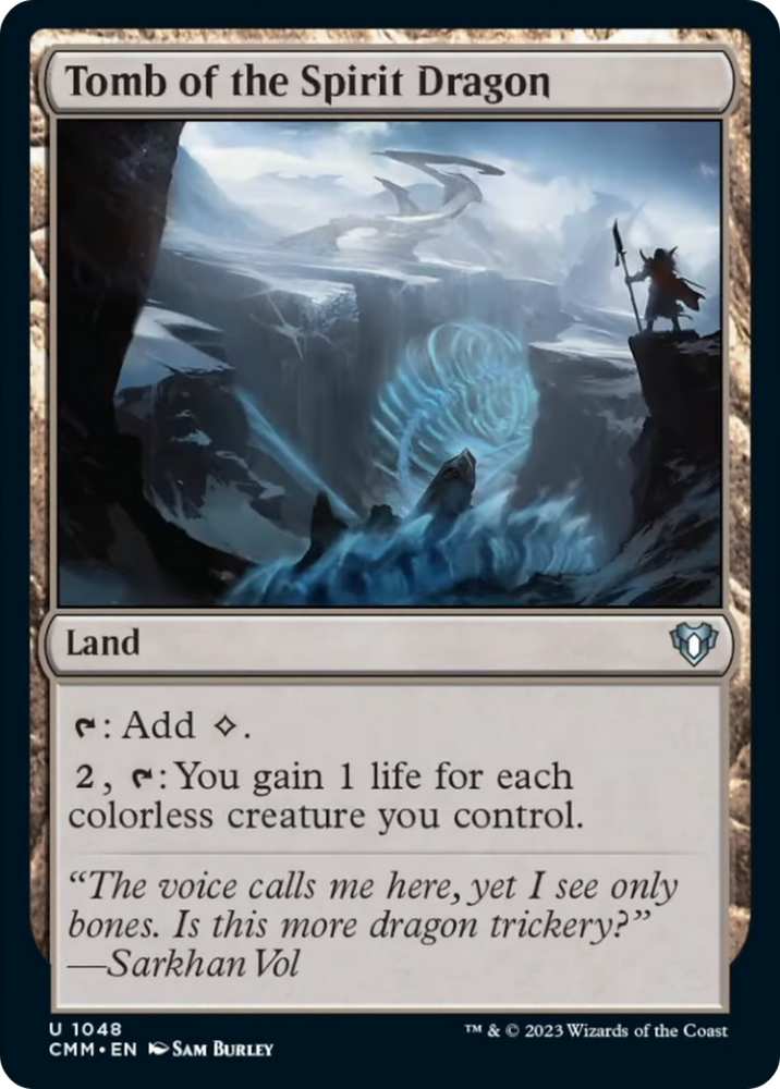 Tomb of the Spirit Dragon [Commander Masters] Magic: The Gathering