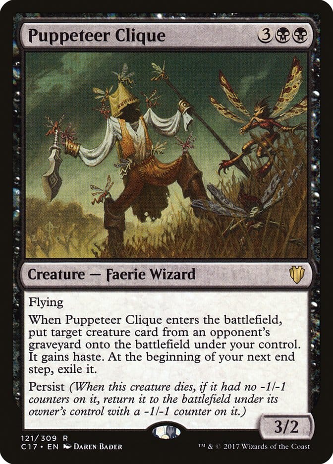 Puppeteer Clique [Commander 2017] Magic: The Gathering