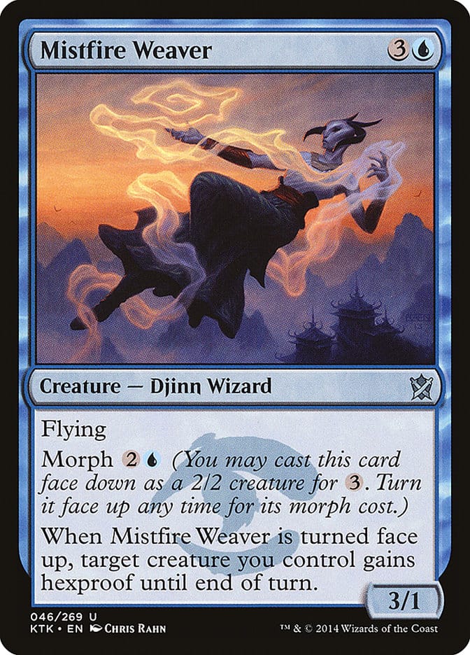 Mistfire Weaver [Khans of Tarkir] Magic: The Gathering