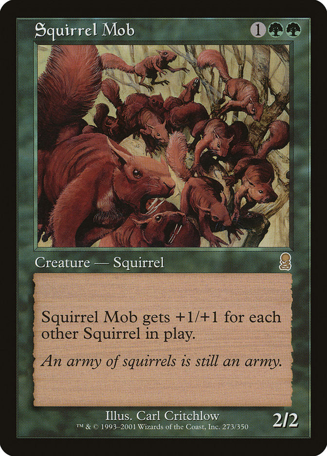 Squirrel Mob [Odyssey] Magic: The Gathering