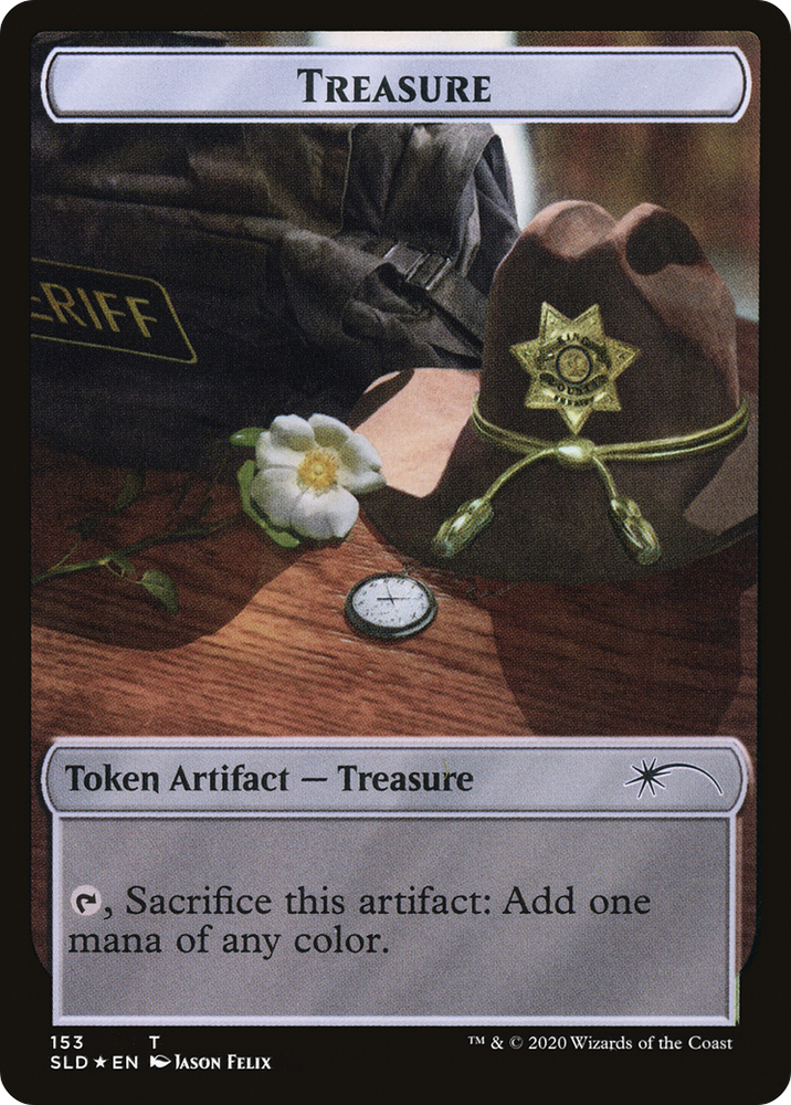 Treasure // Insect Double-Sided Token [Secret Lair Drop Series] Magic: The Gathering