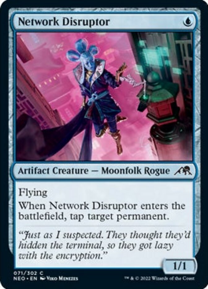 Network Disruptor [Kamigawa: Neon Dynasty] Magic: The Gathering