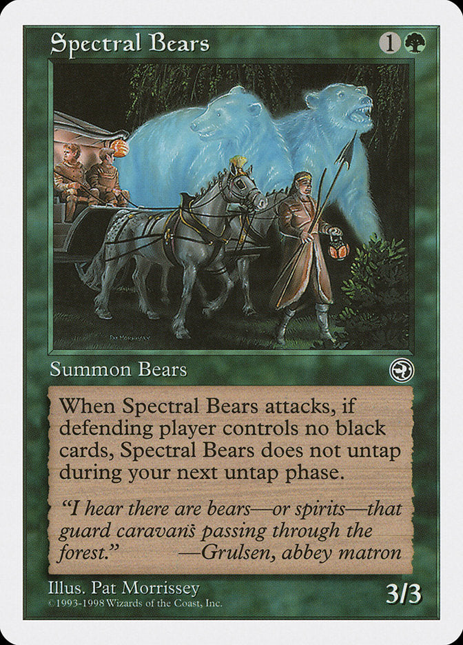 Spectral Bears [Anthologies] Magic: The Gathering