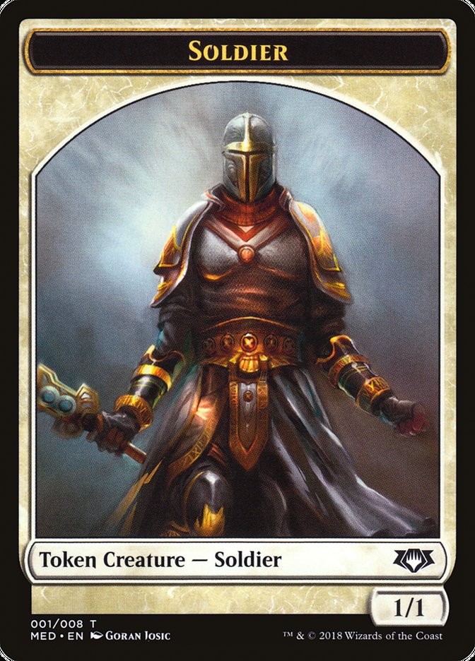 Soldier Token [Mythic Edition Tokens] Magic: The Gathering