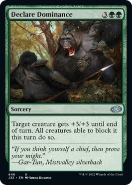 Declare Dominance [Jumpstart 2022] Magic: The Gathering