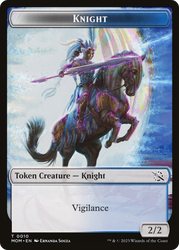 First Mate Ragavan // Knight Double-Sided Token [March of the Machine Tokens] Magic: The Gathering