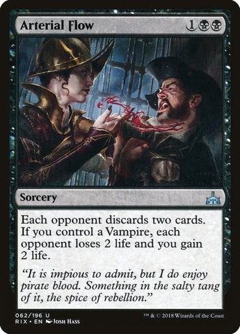 Arterial Flow [Rivals of Ixalan] Magic: The Gathering