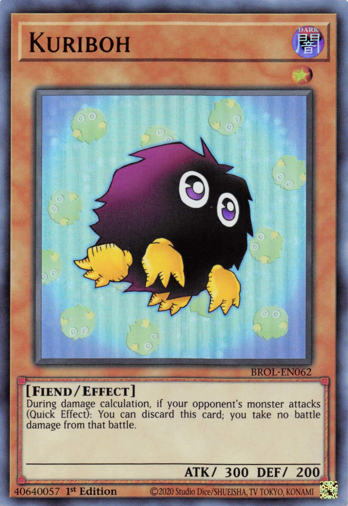 Kuriboh [BROL-EN062] Ultra Rare - Yugioh Cards For Your TCG Needs!