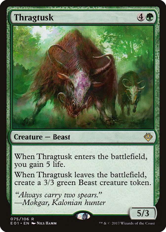 Thragtusk [Archenemy: Nicol Bolas] Magic: The Gathering