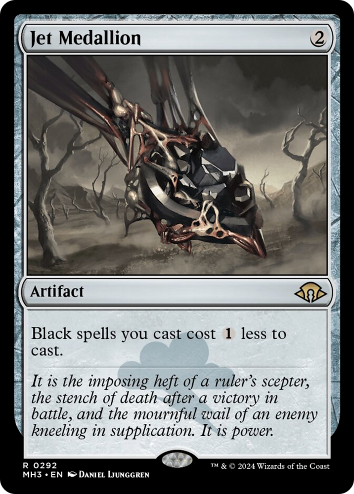 Jet Medallion [Modern Horizons 3] Magic: The Gathering