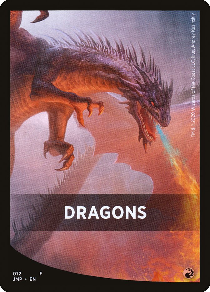Dragons Theme Card [Jumpstart Front Cards] Magic: The Gathering