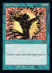 Spell Blast (Retro) [30th Anniversary Edition] Magic: The Gathering