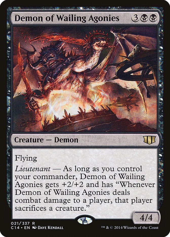 Demon of Wailing Agonies [Commander 2014] Magic: The Gathering