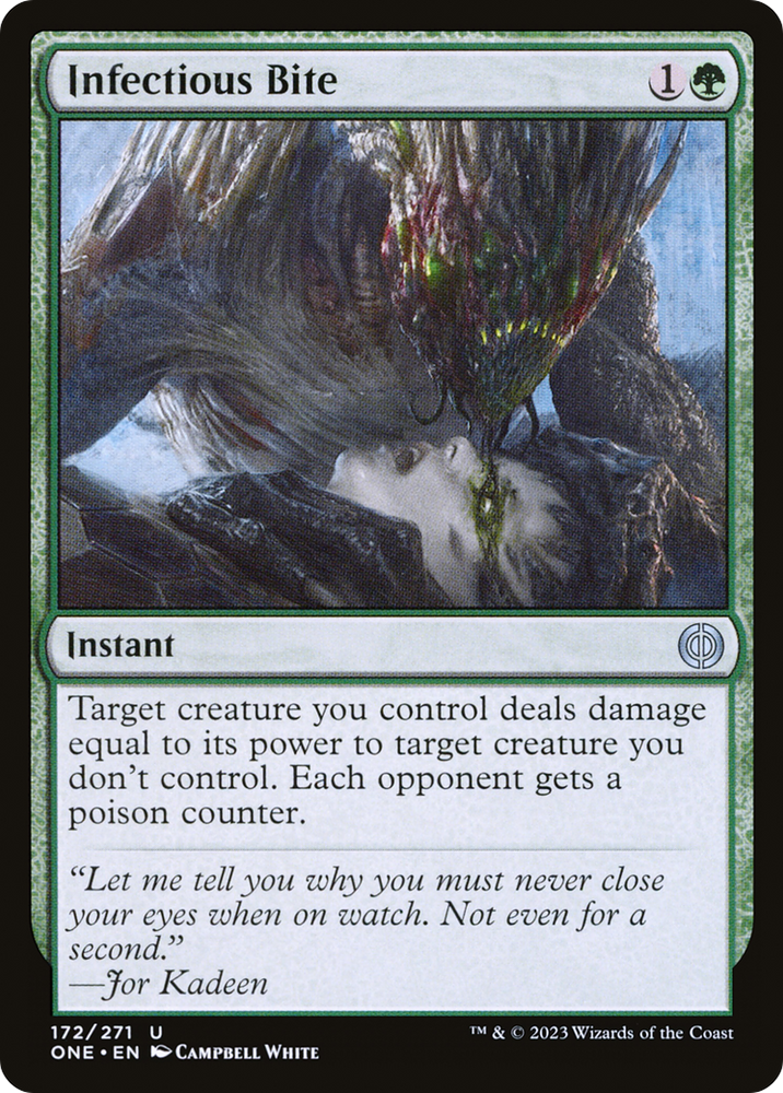 Infectious Bite [Phyrexia: All Will Be One] Magic: The Gathering