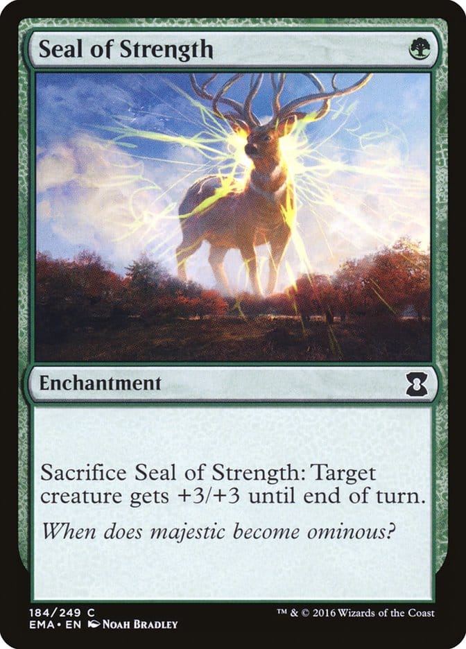 Seal of Strength [Eternal Masters] Magic: The Gathering