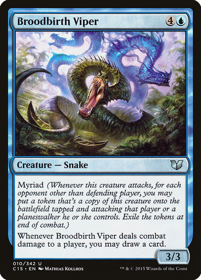 Broodbirth Viper [Commander 2015] Magic: The Gathering