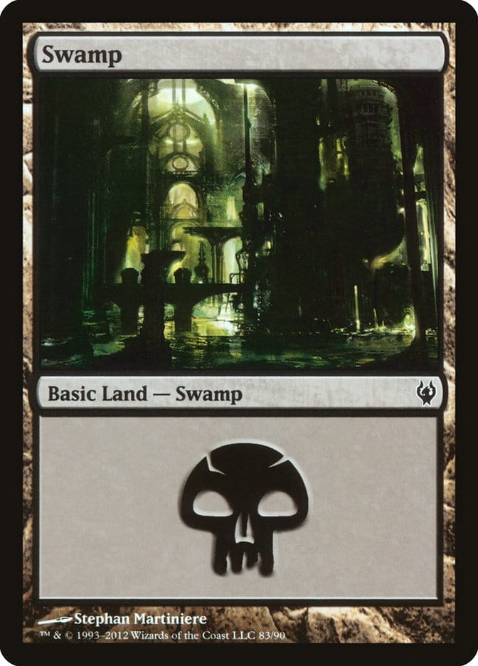 Swamp (83) [Duel Decks: Izzet vs. Golgari] Magic: The Gathering