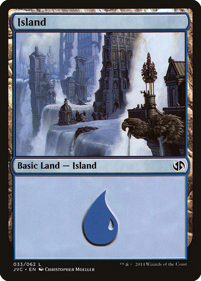Island (33) [Duel Decks Anthology] Magic: The Gathering