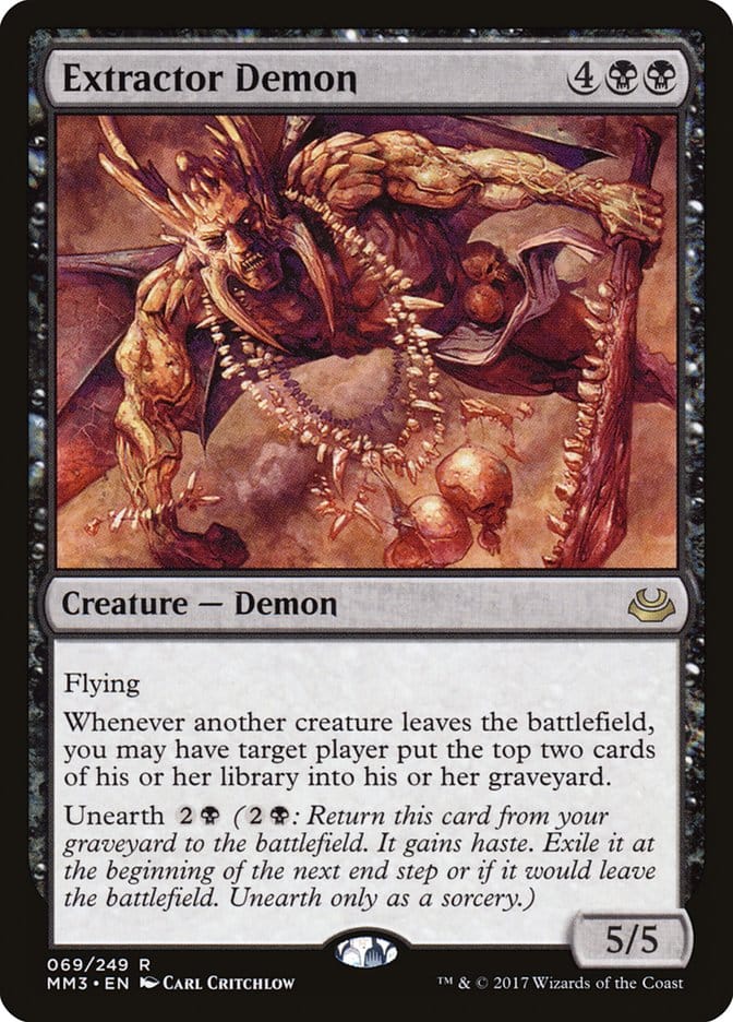 Extractor Demon [Modern Masters 2017] Magic: The Gathering