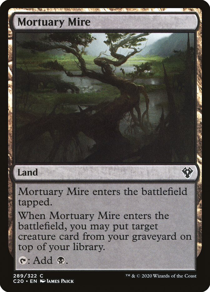 Mortuary Mire [Commander 2020] Magic: The Gathering