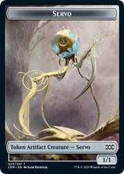Servo // Shapeshifter Double-Sided Token [Double Masters Tokens] Magic: The Gathering
