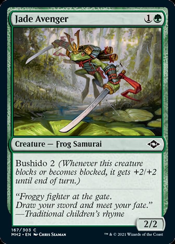 Jade Avenger [Modern Horizons 2] Magic: The Gathering
