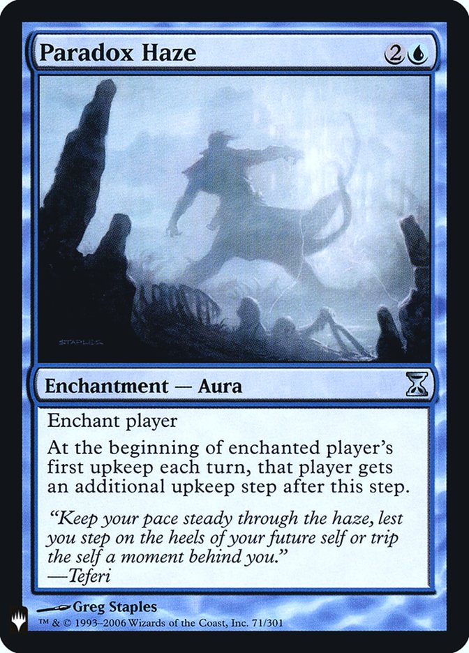 Paradox Haze [Mystery Booster] Magic: The Gathering