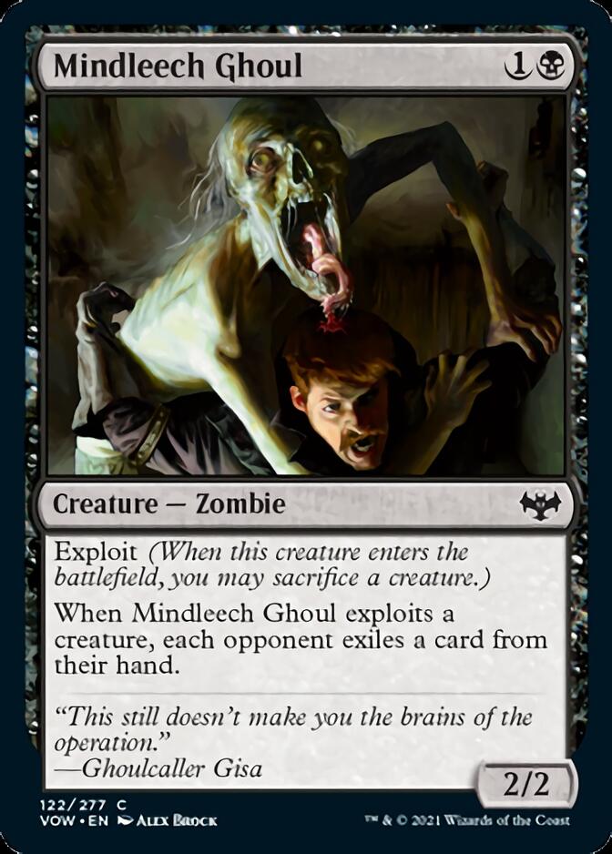 Mindleech Ghoul [Innistrad: Crimson Vow] Magic: The Gathering