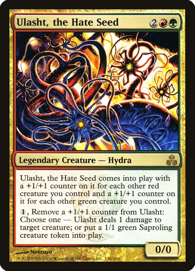Ulasht, the Hate Seed [Guildpact] Magic: The Gathering