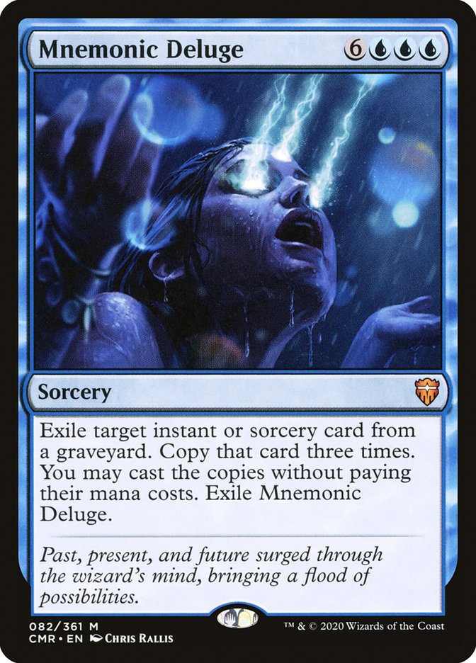 Mnemonic Deluge [Commander Legends] Magic: The Gathering
