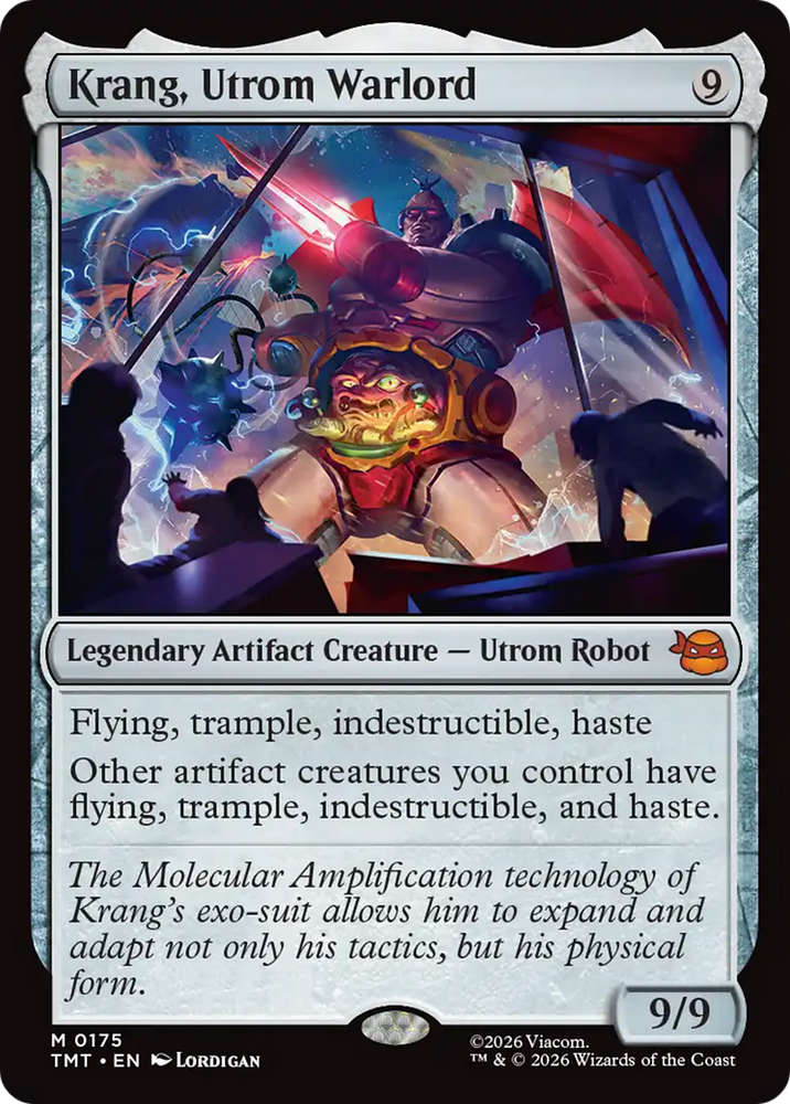 Krang, Utrom Warlord [Teenage Mutant Ninja Turtles] Magic: The Gathering