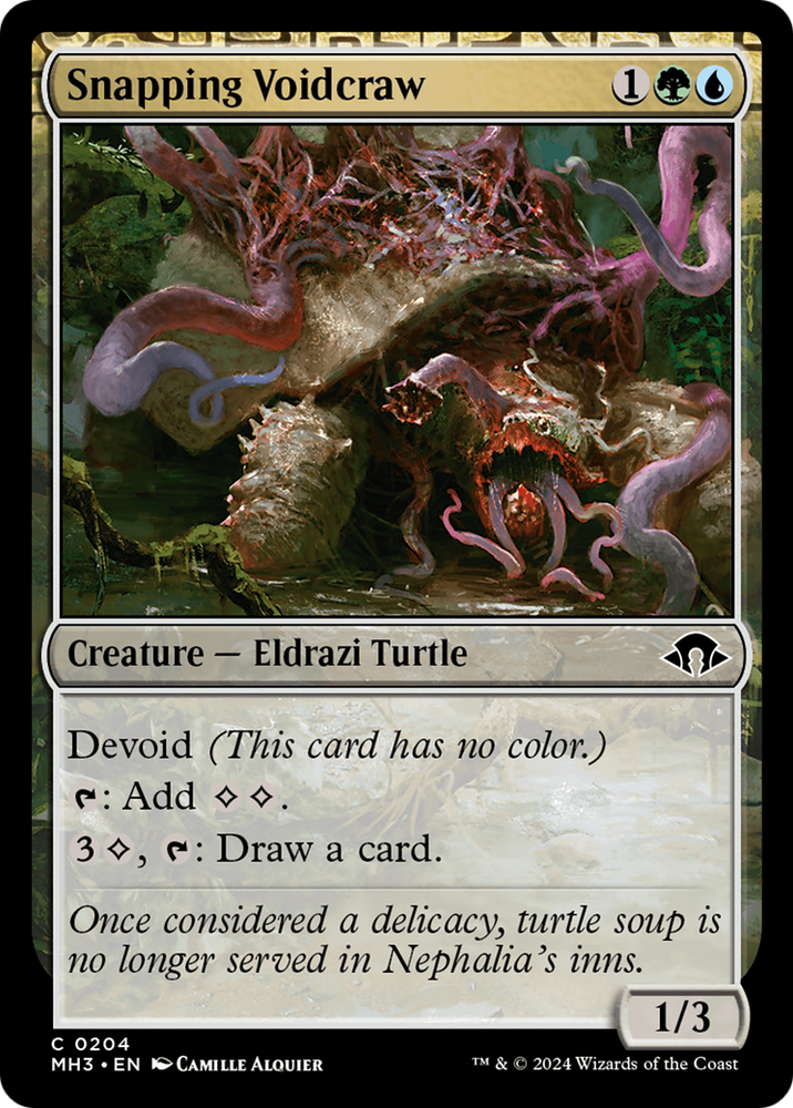 Snapping Voidcraw [Modern Horizons 3] Magic: The Gathering