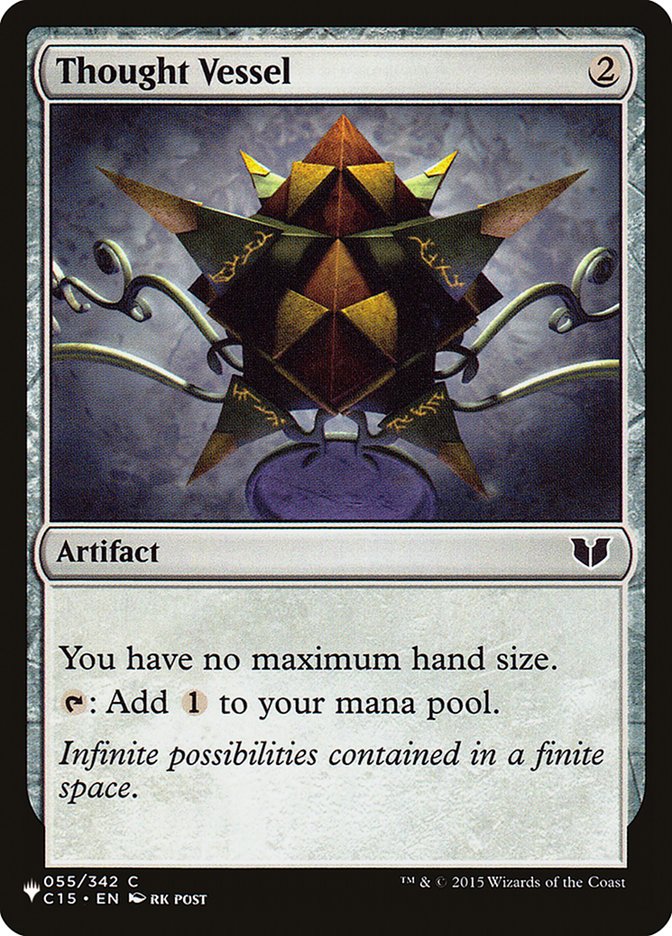 Thought Vessel [The List] Magic: The Gathering