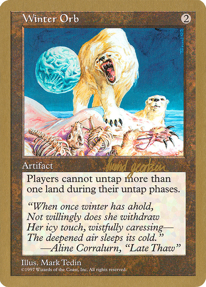 Winter Orb (Svend Geertsen) [World Championship Decks 1997] Magic: The Gathering