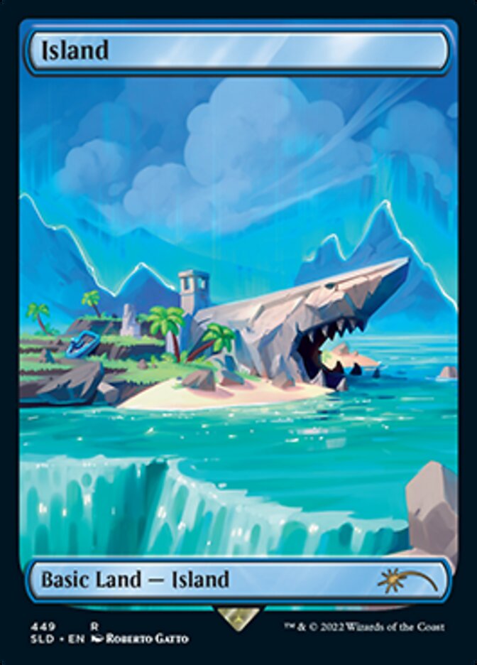 Island (449) [Secret Lair Drop Series] Magic: The Gathering