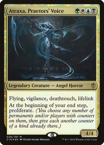 Atraxa, Praetors' Voice [Commander 2016] Magic: The Gathering