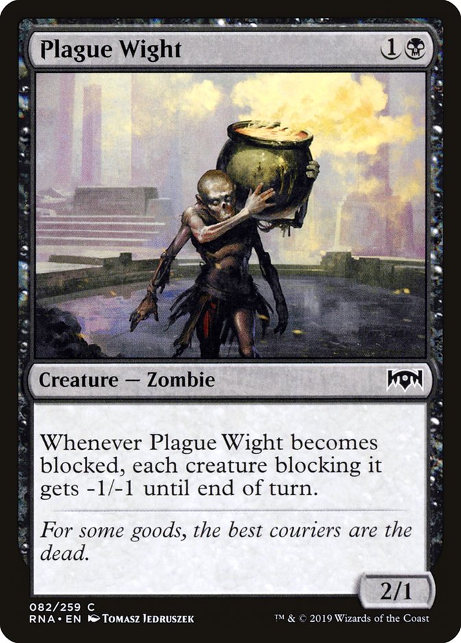 Plague Wight [Ravnica Allegiance] Magic: The Gathering