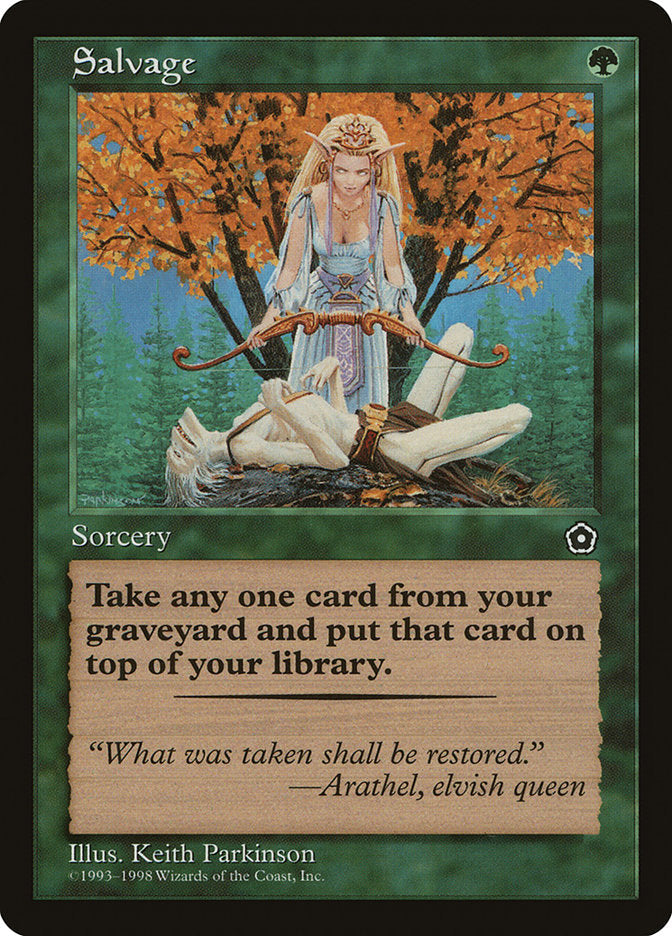 Salvage [Portal Second Age] Magic: The Gathering