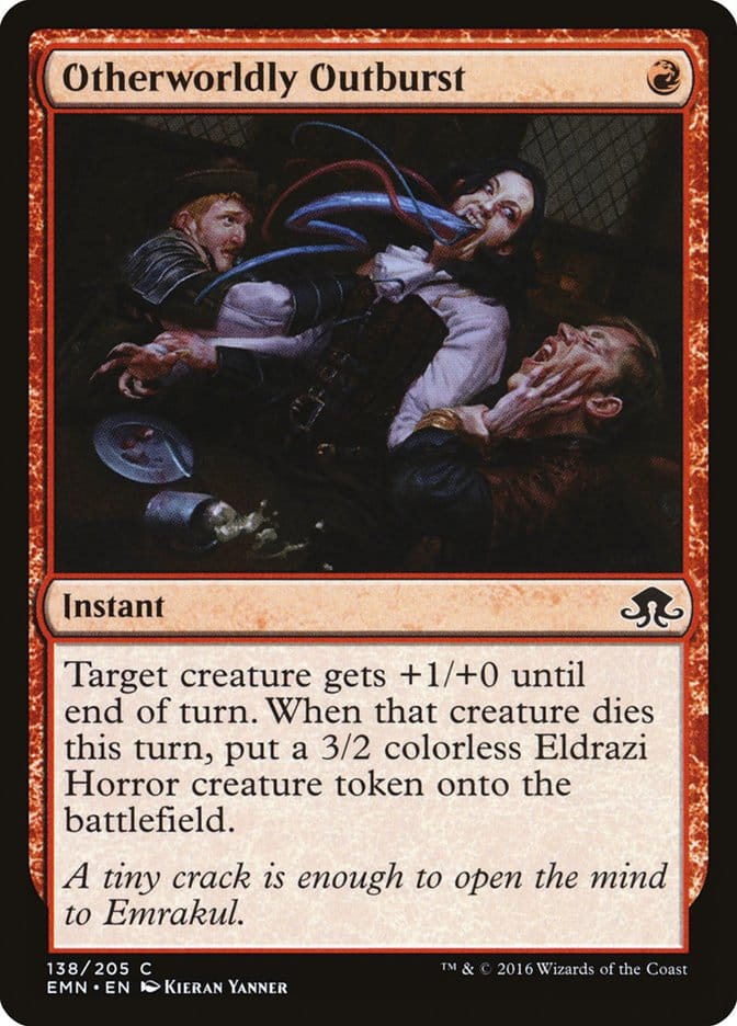 Otherworldly Outburst [Eldritch Moon] Magic: The Gathering