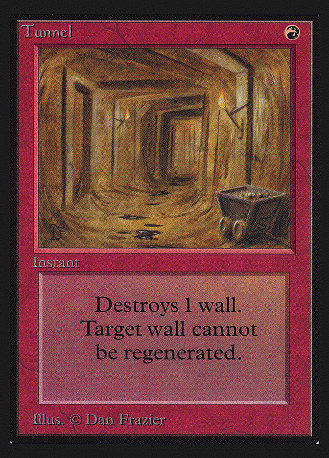 Tunnel [International Collectors' Edition] Magic: The Gathering