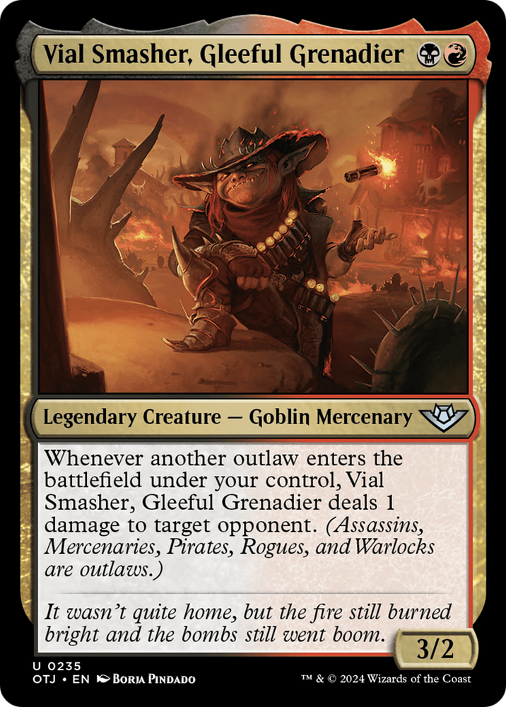 Vial Smasher, Gleeful Grenadier [Outlaws of Thunder Junction] Magic: The Gathering