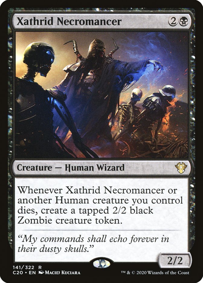 Xathrid Necromancer [Commander 2020] Magic: The Gathering