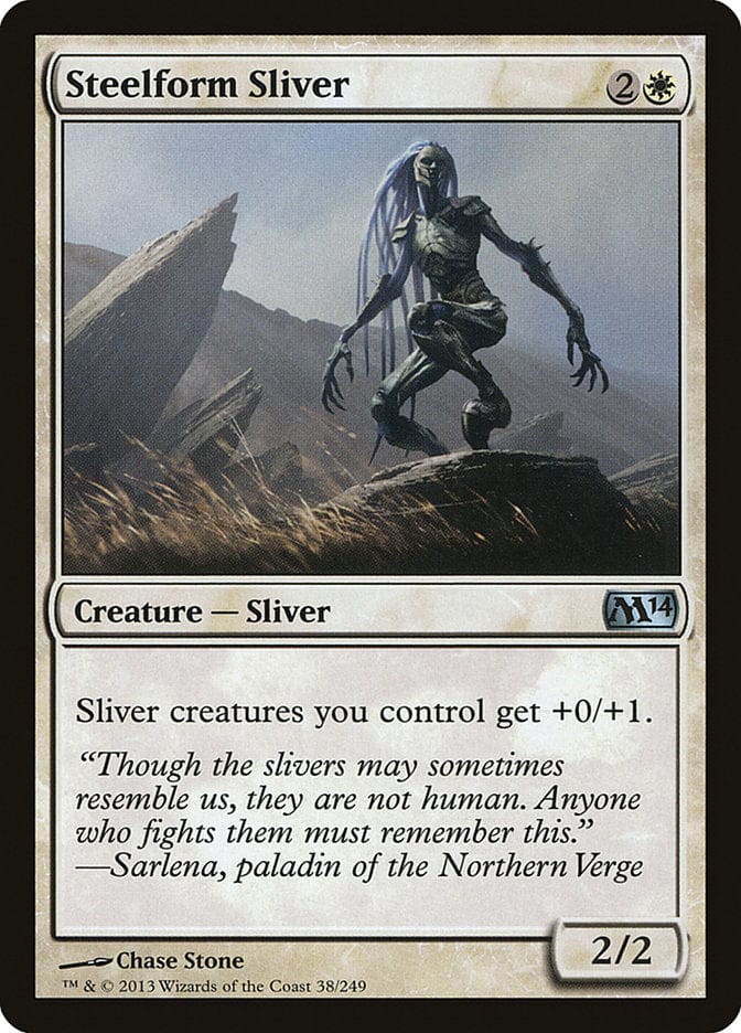 Steelform Sliver [Magic 2014] Magic: The Gathering