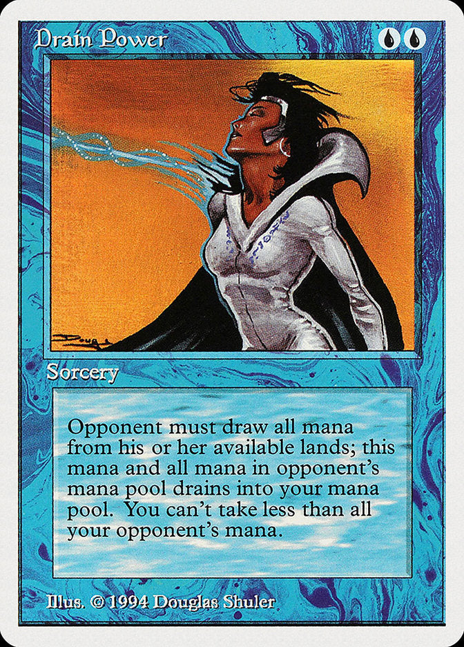 Drain Power [Summer Magic / Edgar] Magic: The Gathering