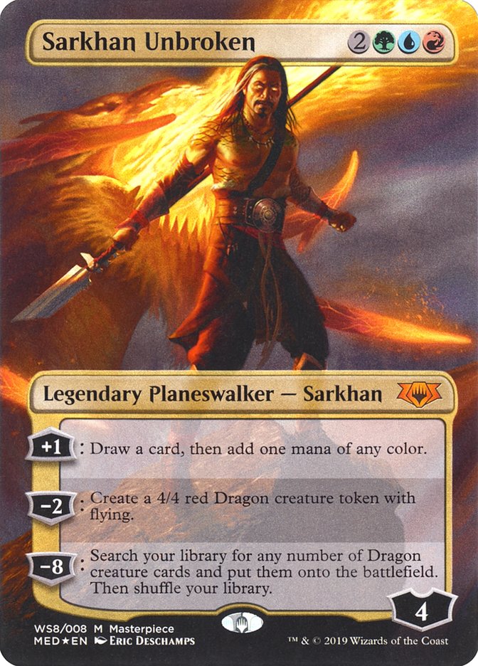 Sarkhan Unbroken [Mythic Edition] Magic: The Gathering