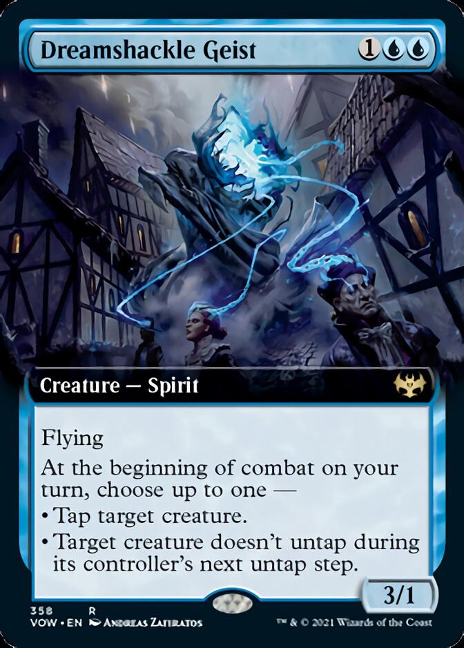 Dreamshackle Geist (Extended Art) [Innistrad: Crimson Vow] Magic: The Gathering
