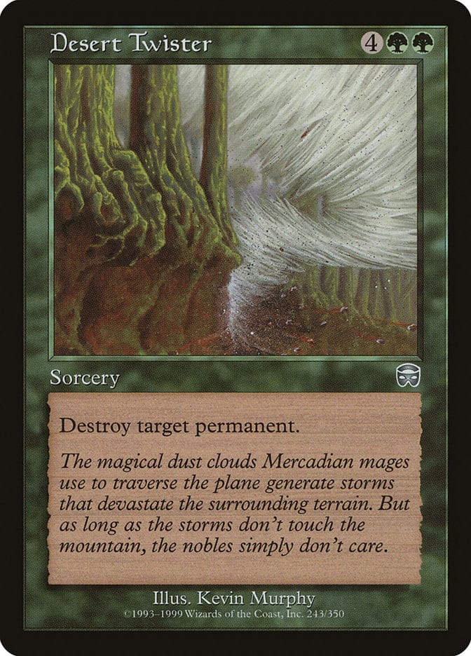 Desert Twister [Mercadian Masques] Magic: The Gathering