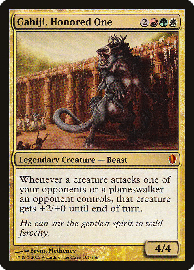 Gahiji, Honored One [Commander 2013] Magic: The Gathering