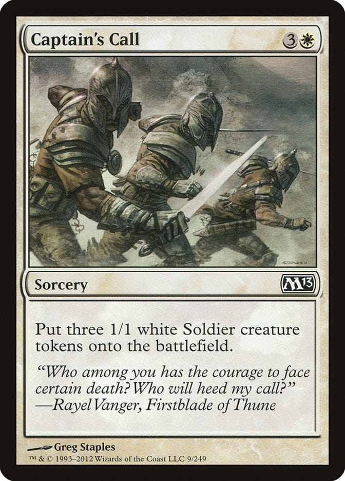 Captain's Call [Magic 2013] Magic: The Gathering