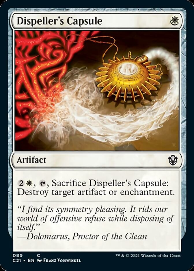 Dispeller's Capsule [Commander 2021] Magic: The Gathering